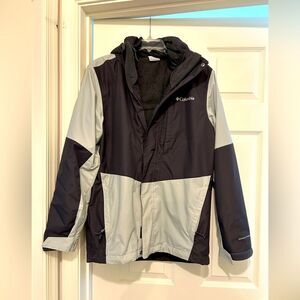 Columbia Interchange Black and Gray Jacket Size S